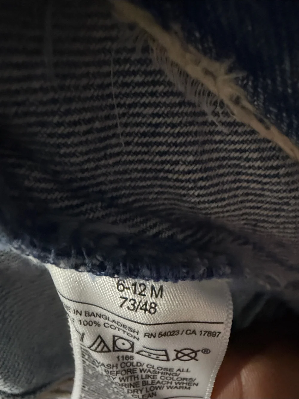 Old Navy Light Wash Denim Jacket for Kids